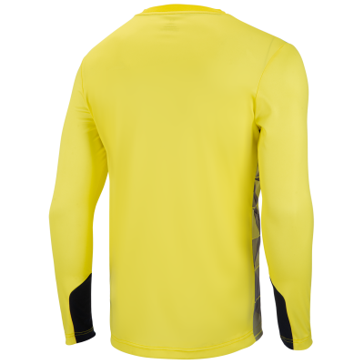 Свитер вратарский DIVISION PerFormDRY GK Pattern LS, желтый/черный/белый